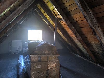 Chemická sanace krovu a zlepšení odvětrání střechy rodinného domu v Miřeticích
