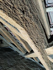 Čištění a sanace krovu nemocnice sv. Alžběty v Praze
