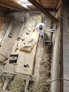 Ošetření krovu a stropu proti dřevokaznému hmyzu – Tábor