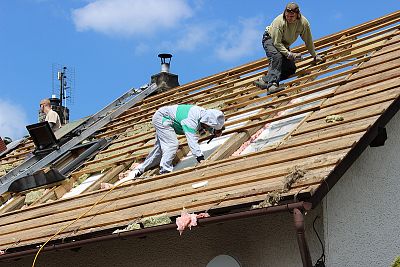 Rekonstrukce a sanace střechy – Hoříněves