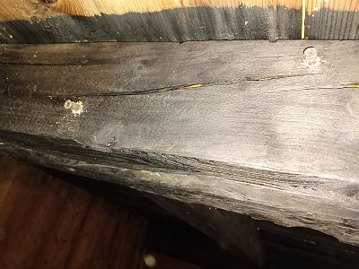 Rozsáhlá sanace dřevěných stropů a krovu historického mlýna v obci Býčkovice