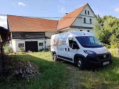 Rozsáhlá sanace dřevěných stropů a krovu historického mlýna v obci Býčkovice