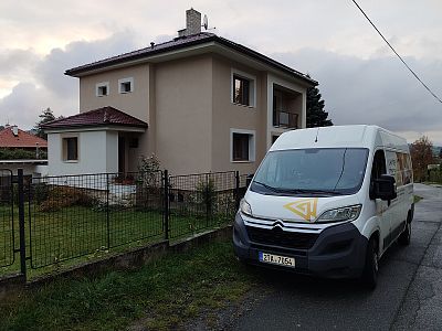 Sanace krovu a likvidace tesaříka krovového v rodinném domě v Mnichovicích