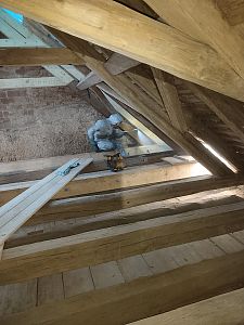 Sanace krovu a stropu kaple sv. Archanděla Michaela v obci Kosova Hora