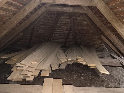 Sanace krovu a stropu kaple sv. Archanděla Michaela v obci Kosova Hora