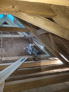 Sanace krovu a stropu kaple sv. Archanděla Michaela v obci Kosova Hora