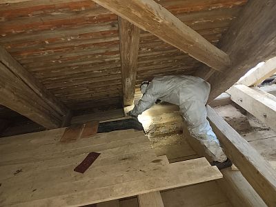 Sanace krovu a stropu kaple sv. Archanděla Michaela v obci Kosova Hora