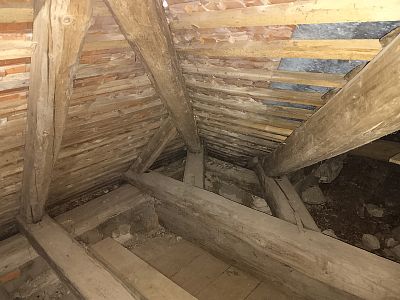 Sanace krovu a stropu kaple sv. Archanděla Michaela v obci Kosova Hora