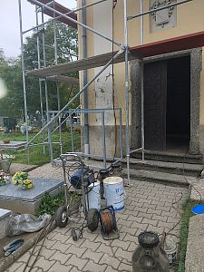 Sanace krovu a stropu kaple sv. Archanděla Michaela v obci Kosova Hora