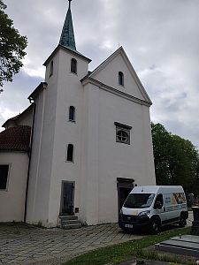 Sanace krovu a věže kaple sv. Rocha v Březnici