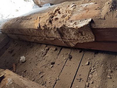 Sanace krovu a výměna havarijních trámů základní školy v Plavsku