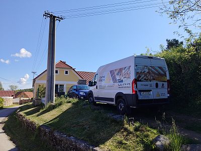 Sanace krovu a zateplení stropu s revizními lávkami v Konopišti