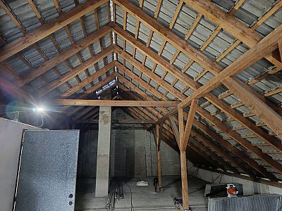 Sanace krovu napadeného tesaříkem krovovým v Nechvalíně