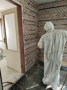 Sanace roubenky napadené dřevokazným hmyzem v obci Srní