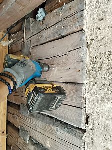 Sanace roubenky napadené dřevokazným hmyzem v obci Srní