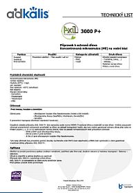 Technický list AXIL 3000 P+